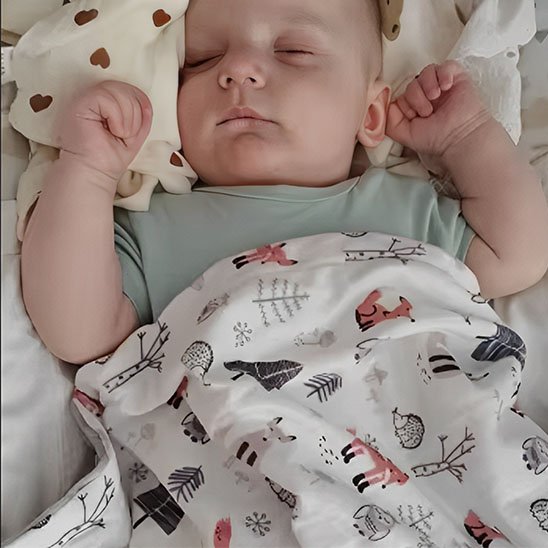 Couverture bébé | 100% Coton Bio